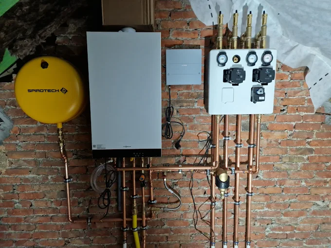 Installatie van nieuwe condensatiegasketel