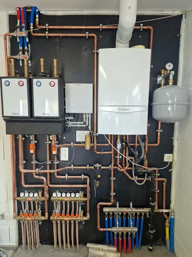 Plaatsing gasketel met optimalisatie van de verwarmingsinstallatie